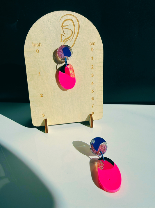Pink Surge Dangles