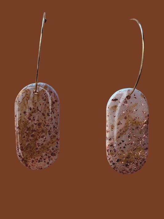 Blush Glow - Capsule Hoops