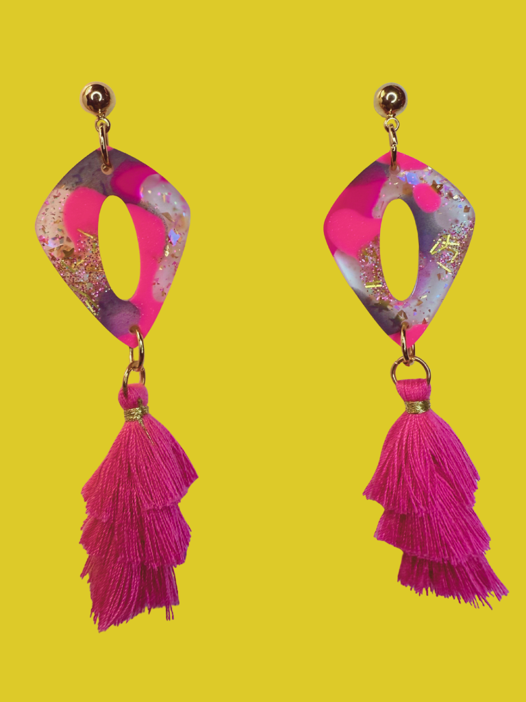 Rose Cascade Dangles