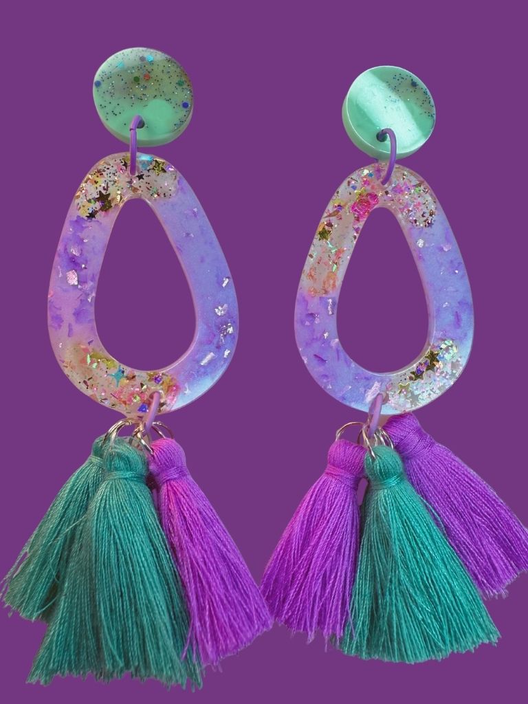 Seaglass Dream Dangles