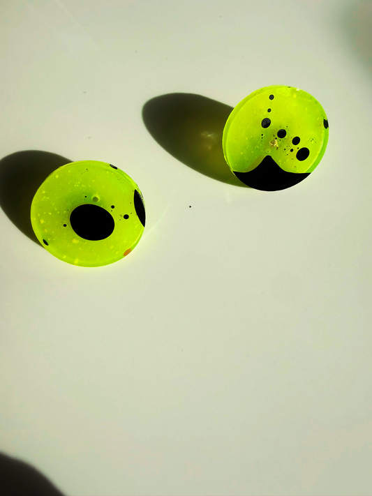 Liquid Neon Studs