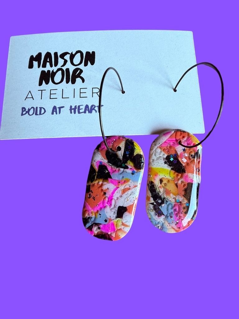 Color Surge Capsule Hoops