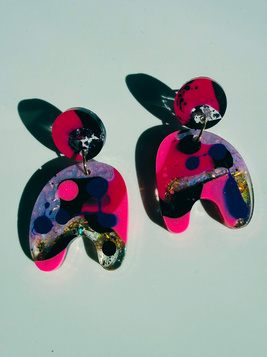 Electric Orchid Drops