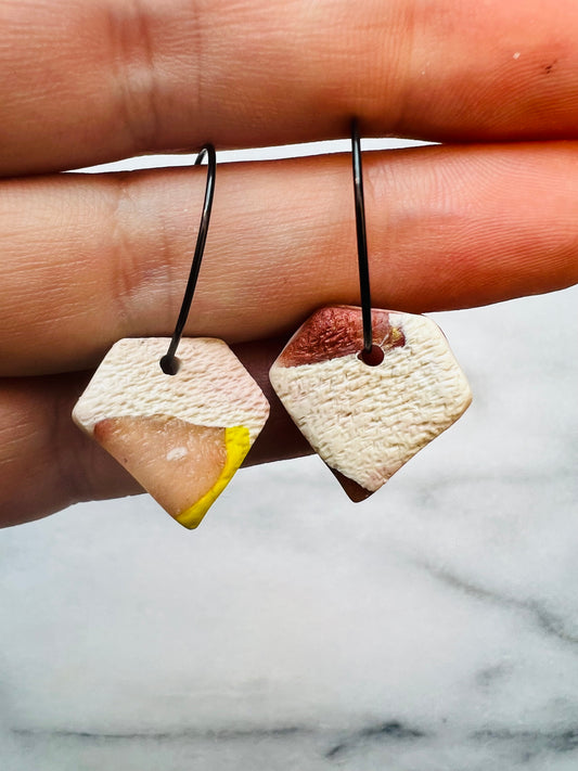 Glint & Grove - Diamond Hoops