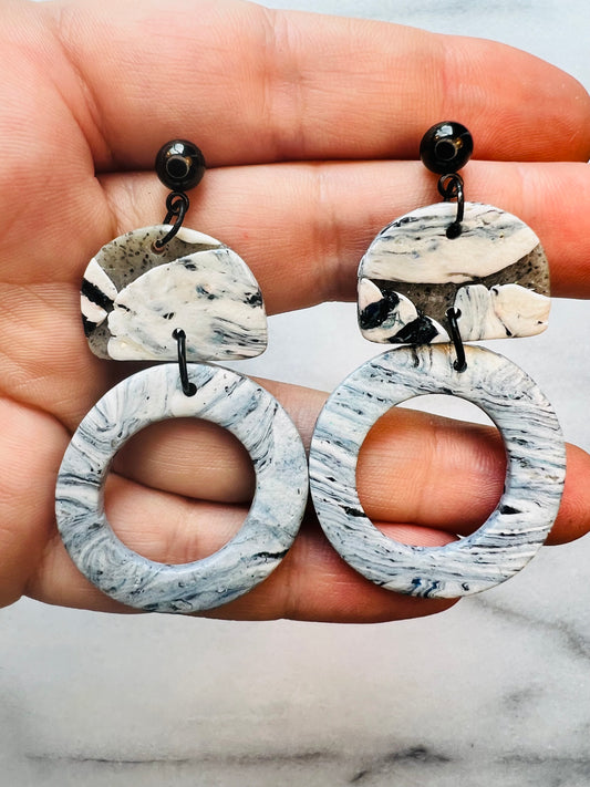 Ocean Relic - Arch Hoop Drops