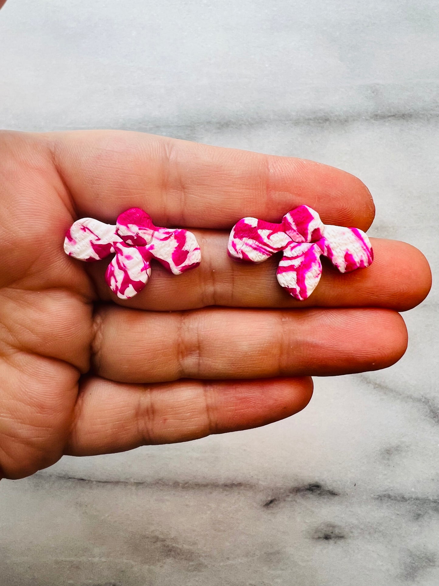 Raspberry Riot - Petal Studs