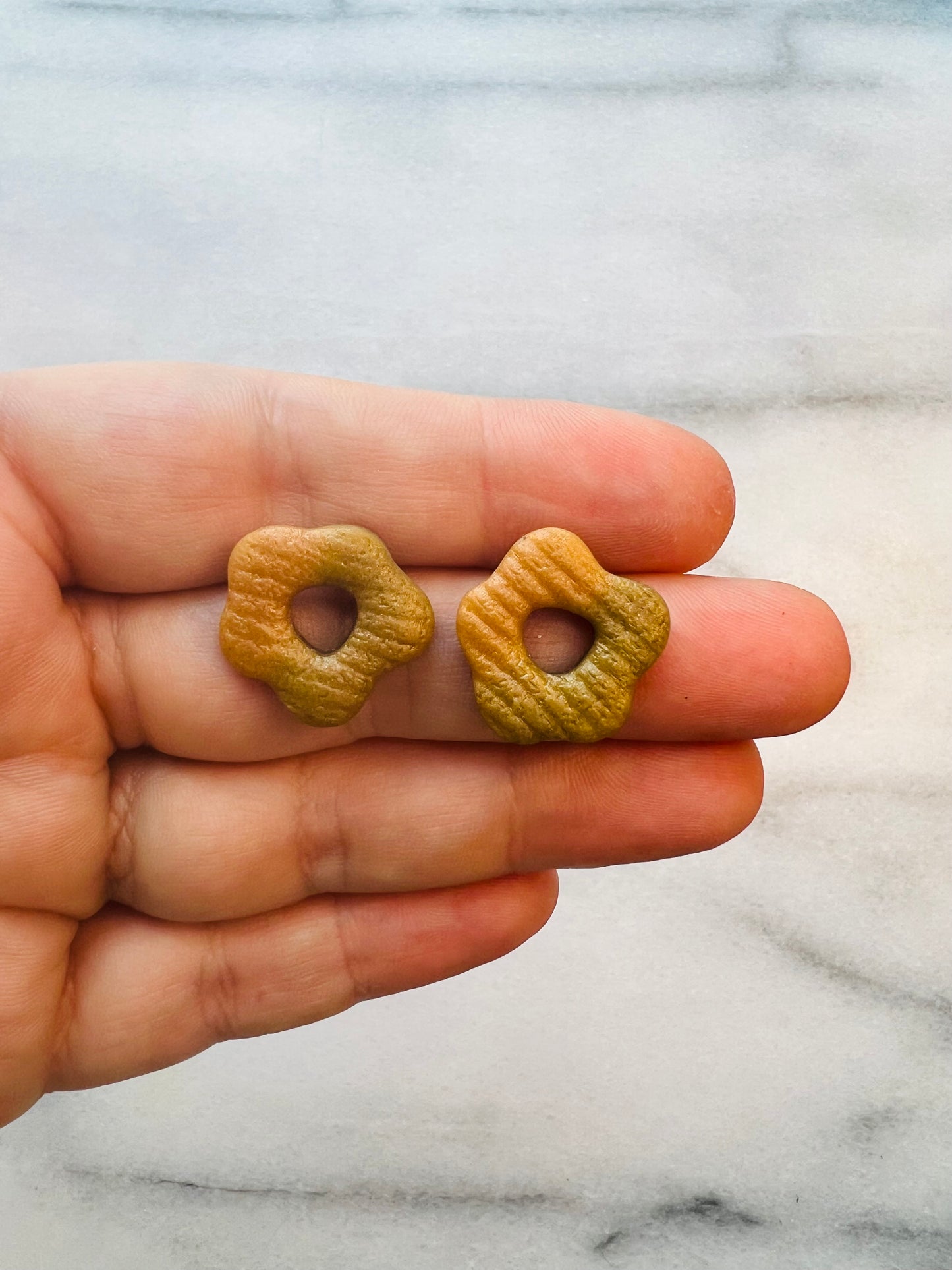 Ochre Botanica - Textured Studs