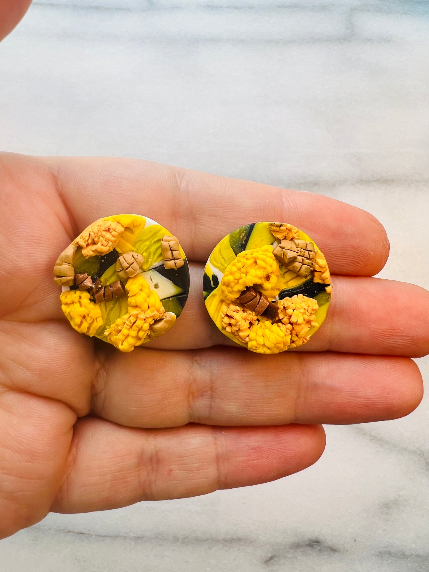 Petalform - Marigold Studs