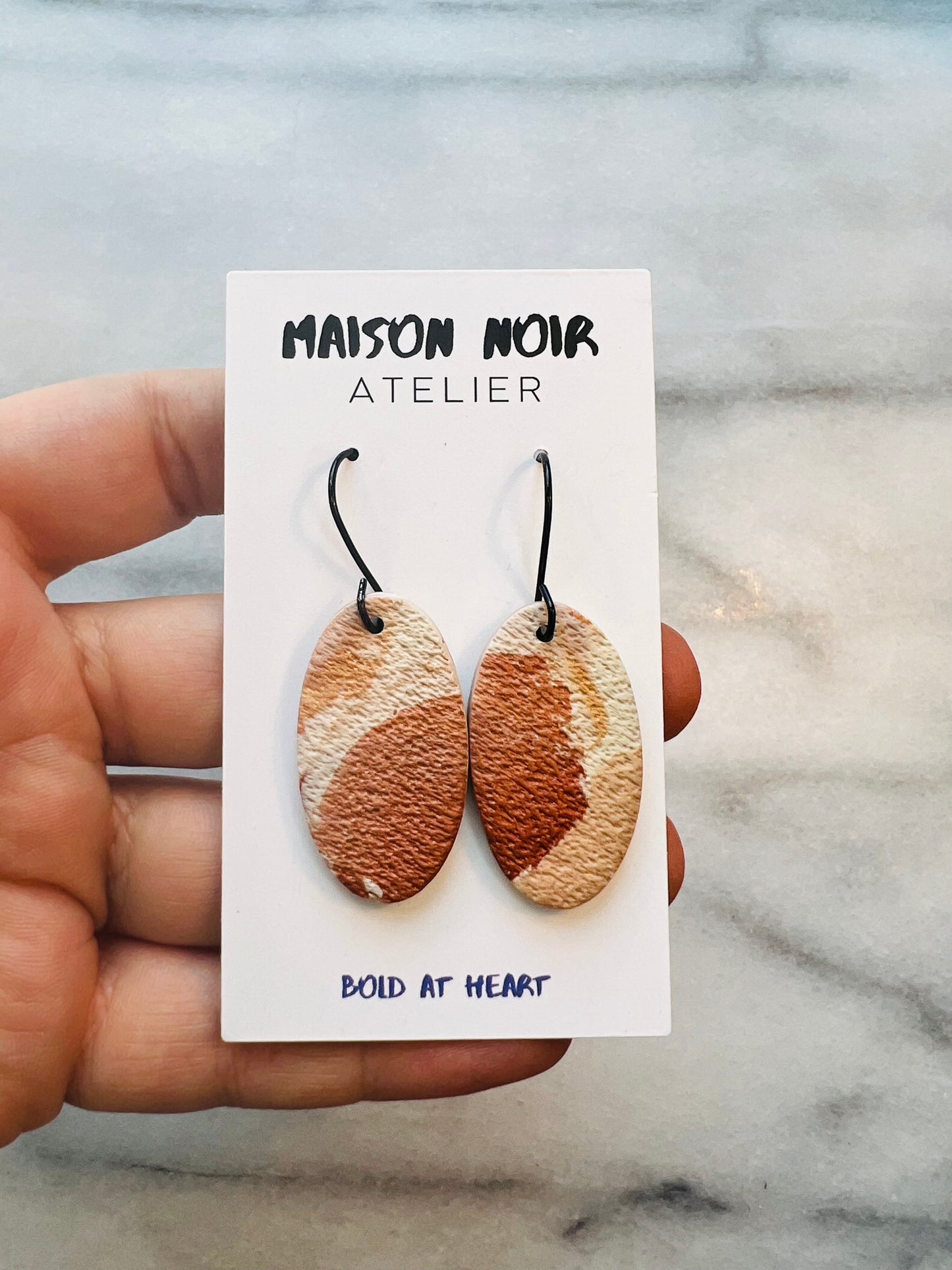 Metal & Milk - Hanging Ovals