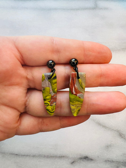 Jungle Patina - Small Dagger Drops