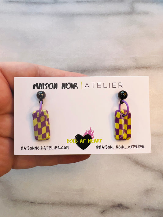 Checkmate - Neon Swirl Drops