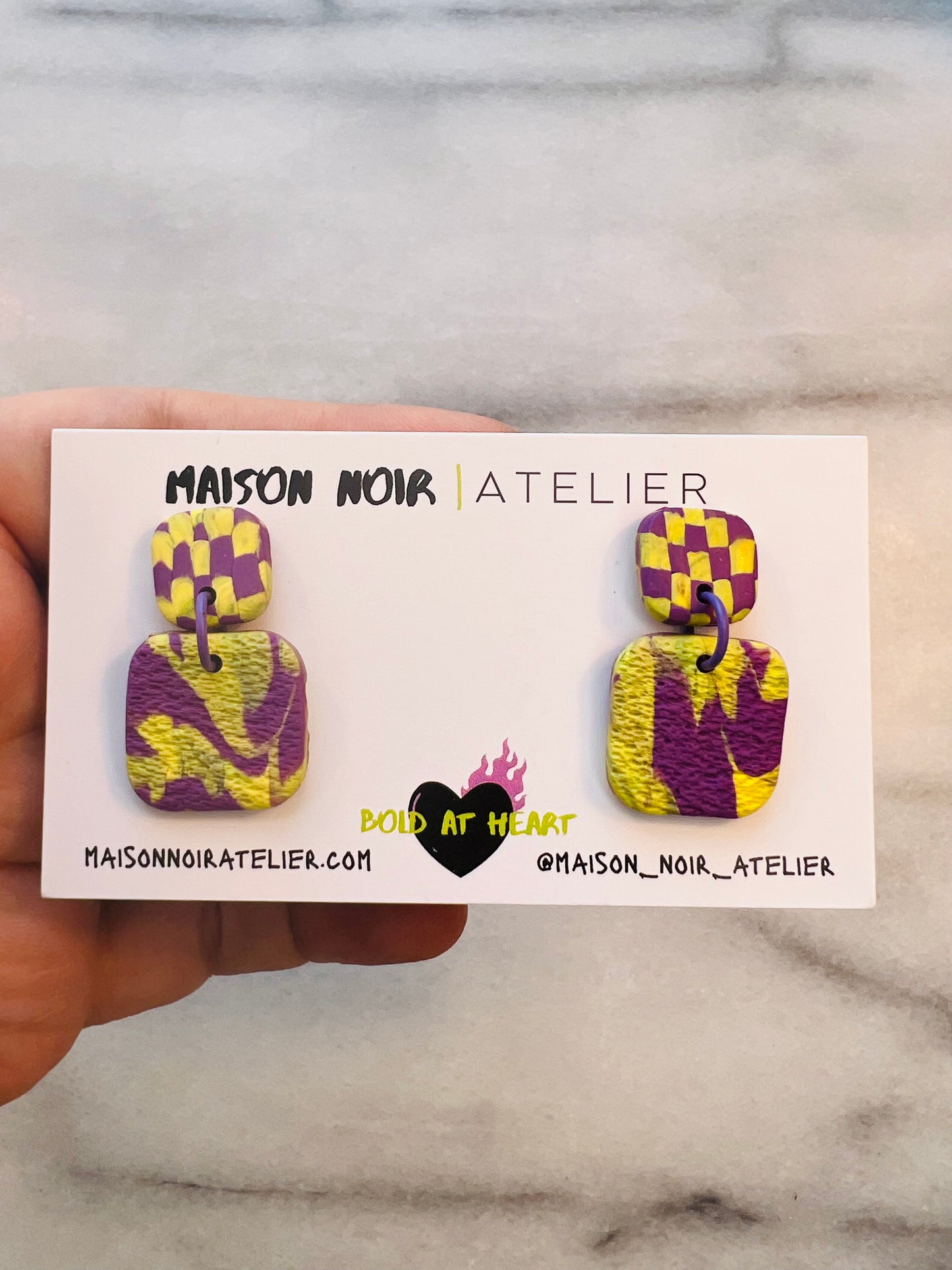 Pixel Melt - Psychedelic Drop Studs