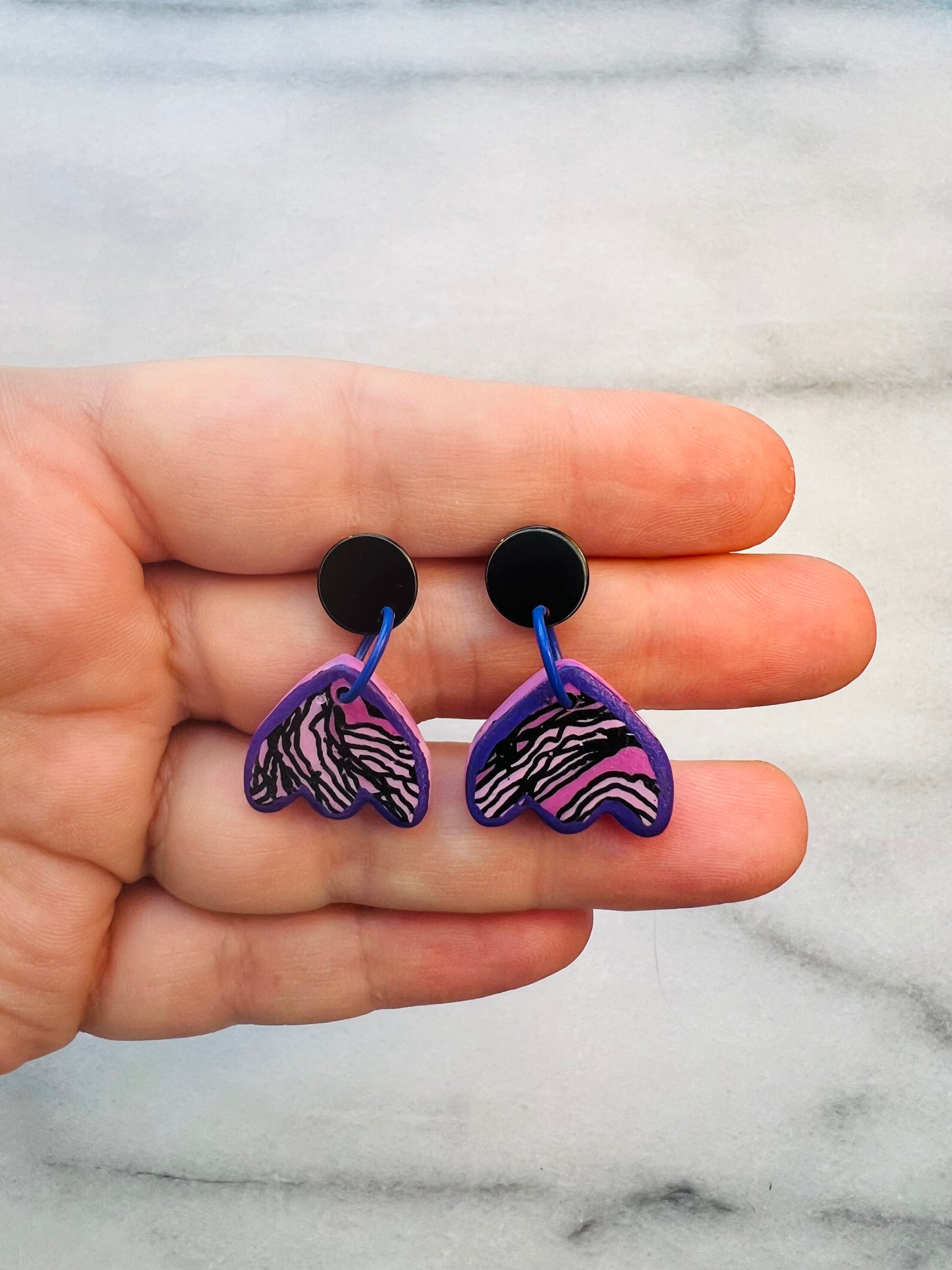 Drawn to Disrupt - Marbled Mauve Tulip Drops