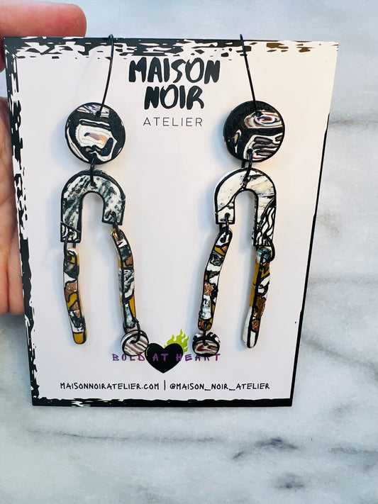 Asymmetry Study - Organic Arch Hoops