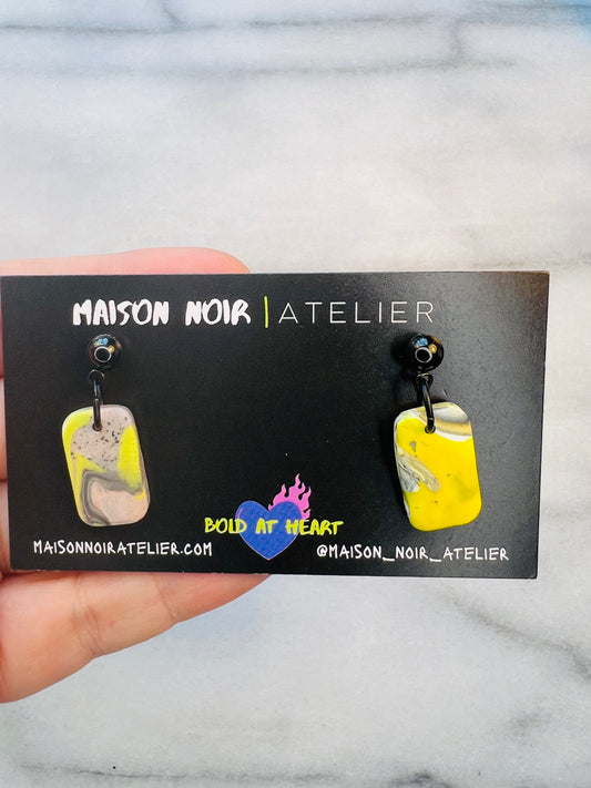 Chartreuse Voltage Dangles