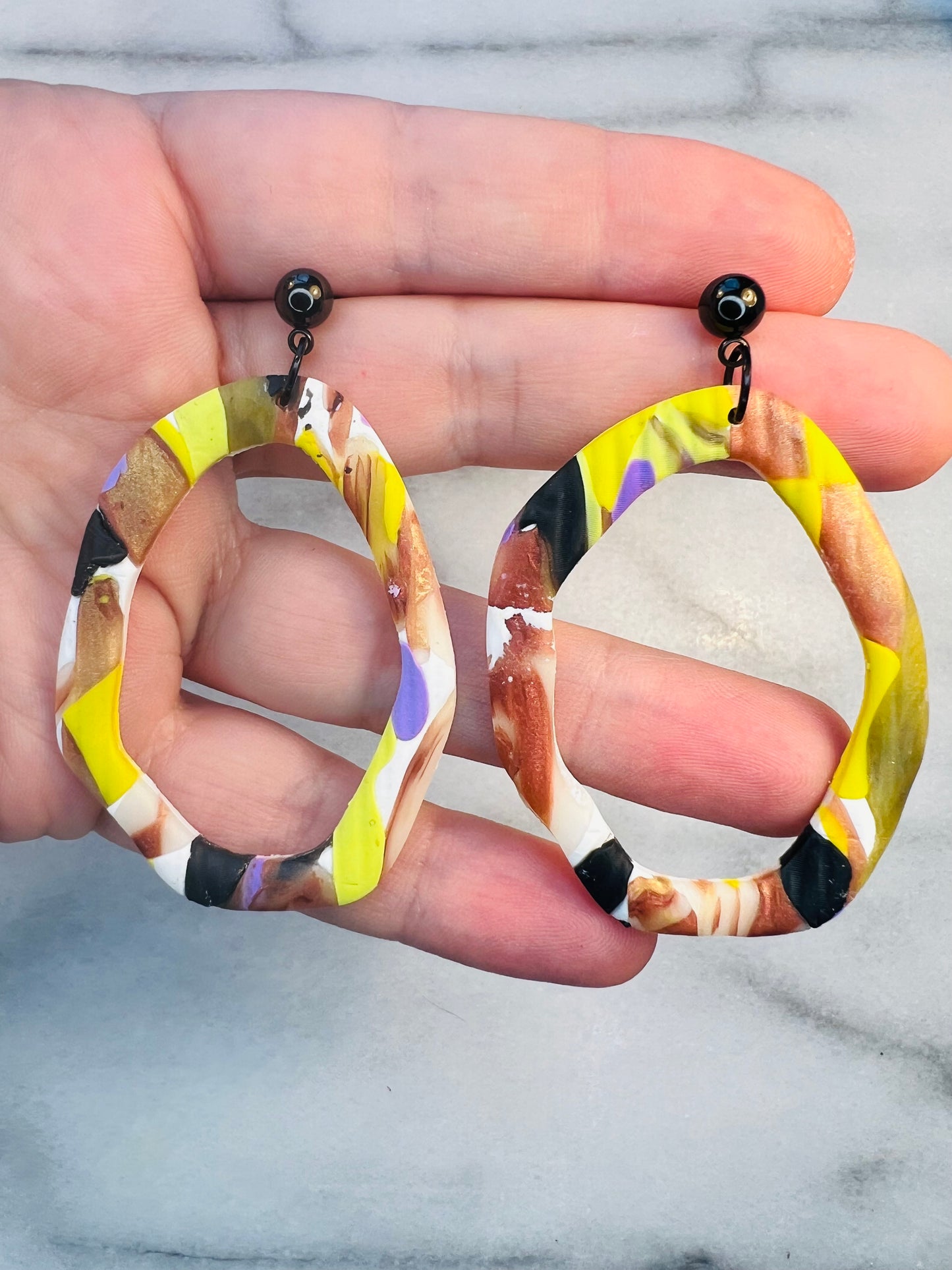 Voltage Vortex - Organic Hoops