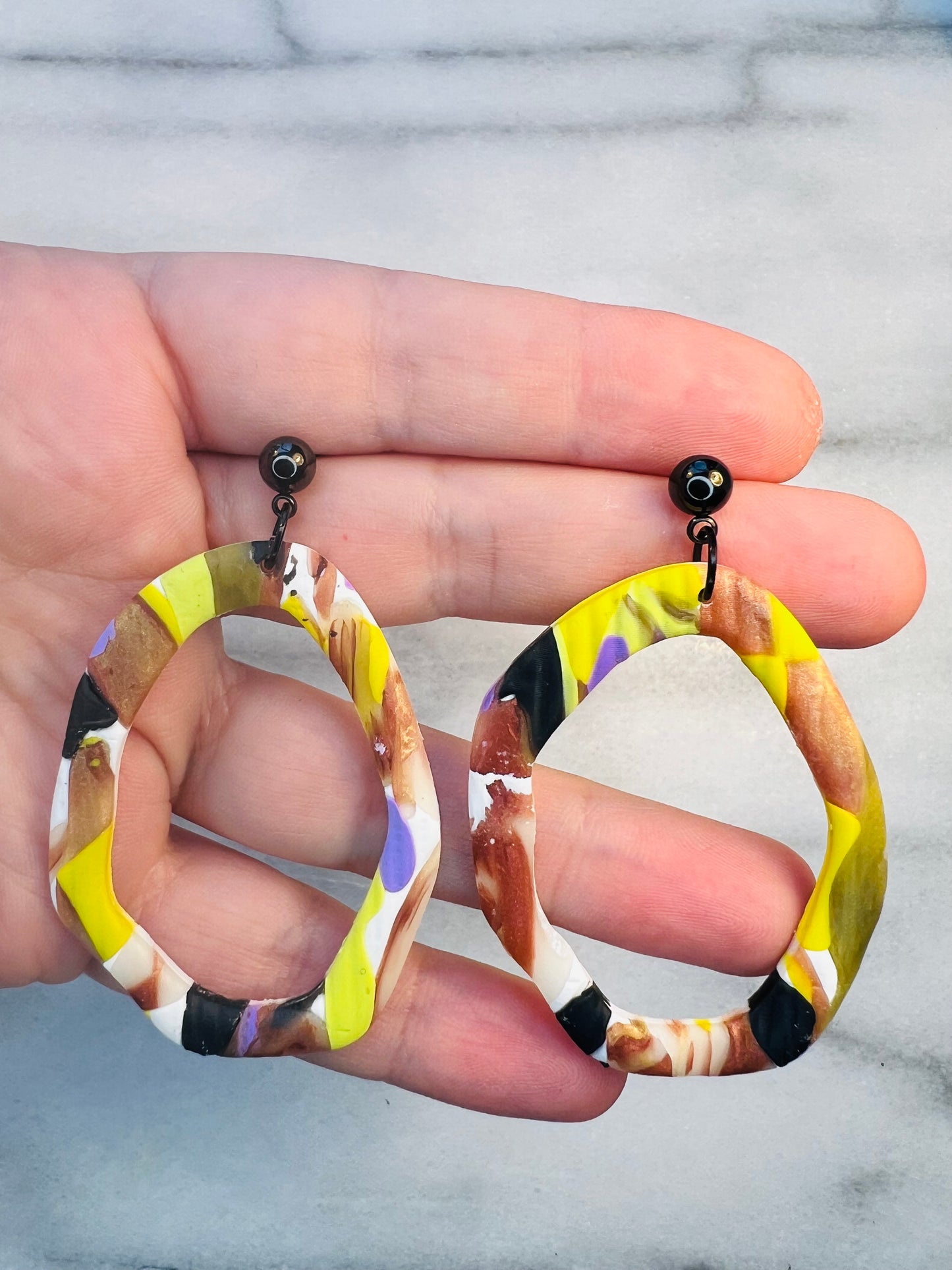 Voltage Vortex - Organic Hoops