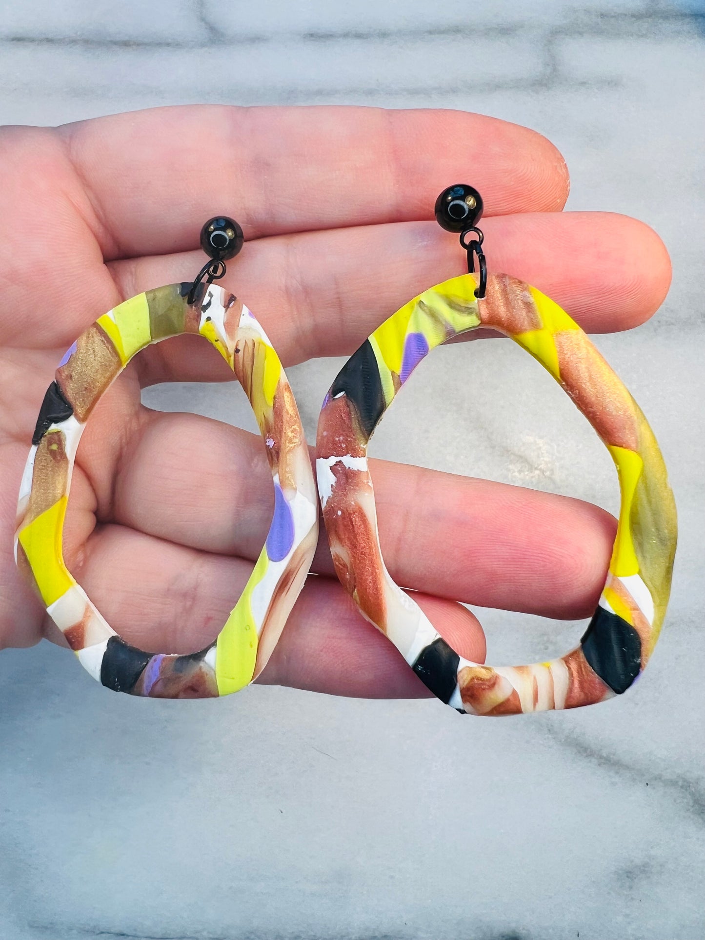 Voltage Vortex - Organic Hoops