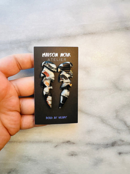 Midnight Grove - Moody Tortoiseshell Studs