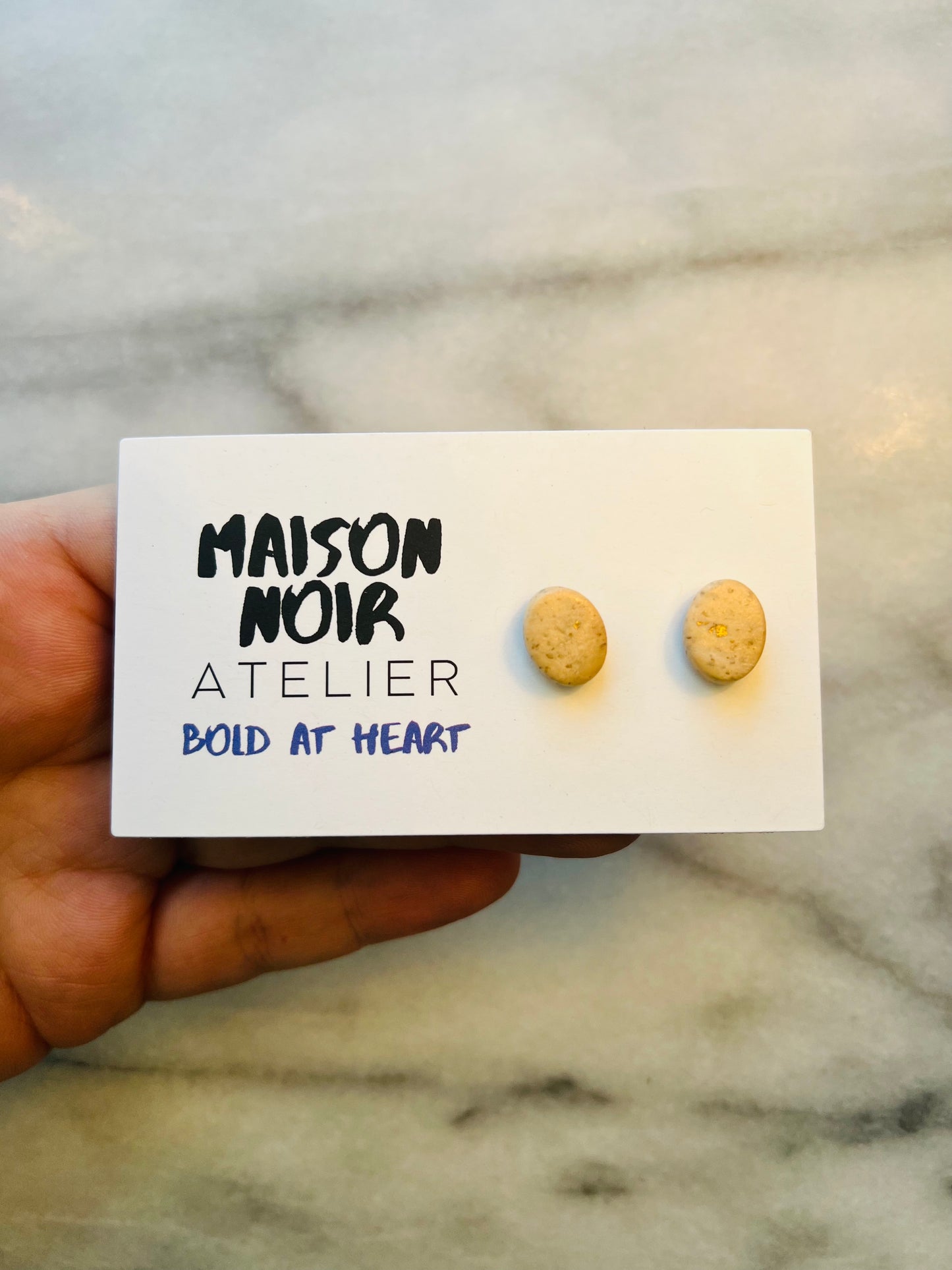 Warm Whisper Studs