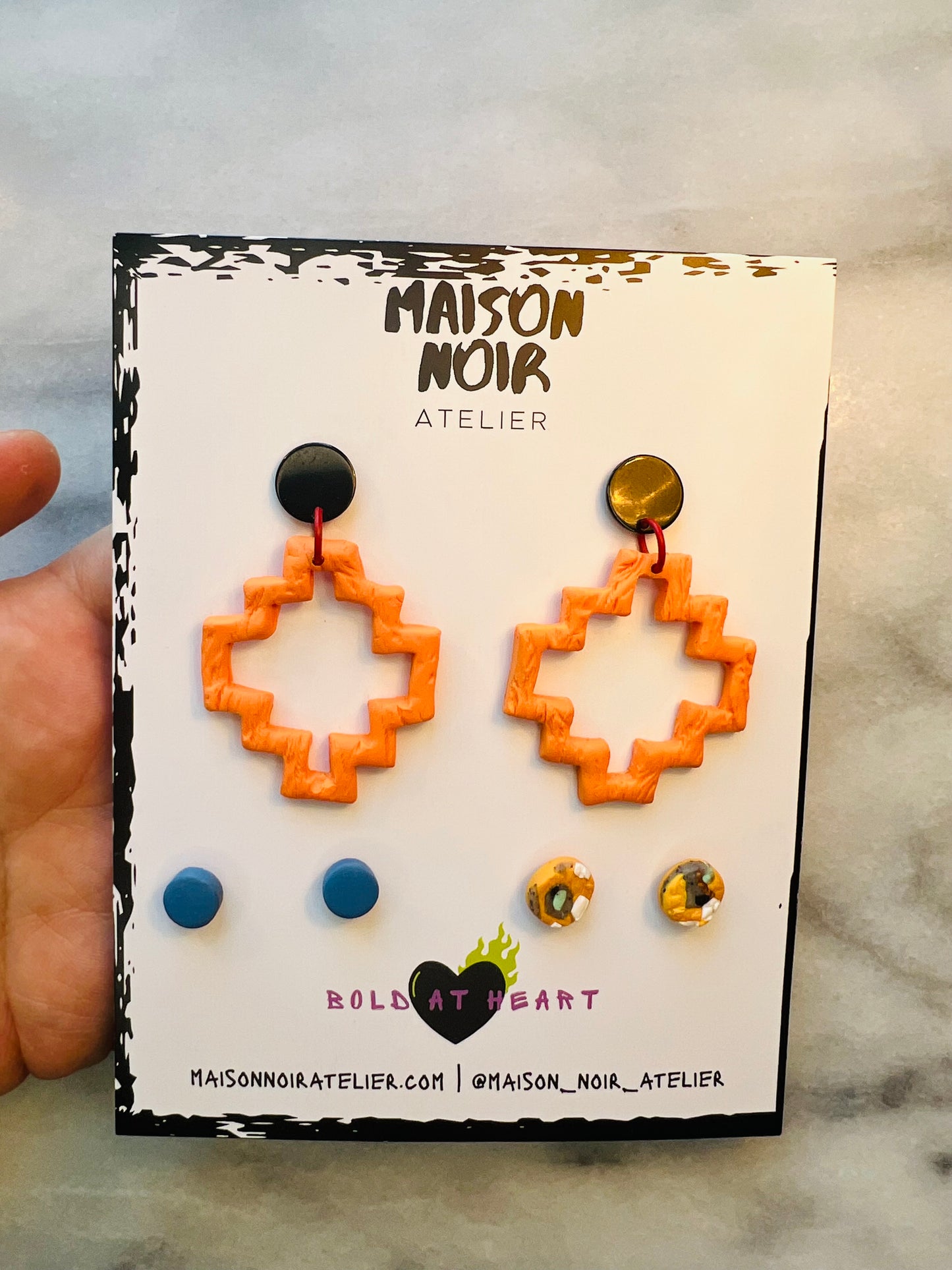 Vivid Triple Play - Hoop & Stud Pack