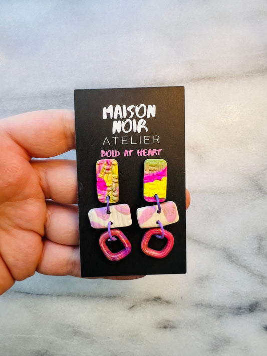 Neon Layer Cake Drops