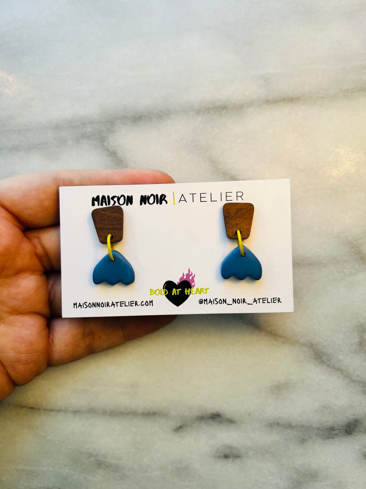 Tulip Twist - Stud Drop