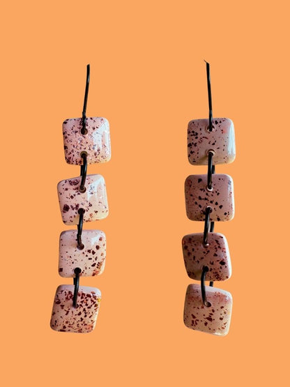 Blush Stack Dangles