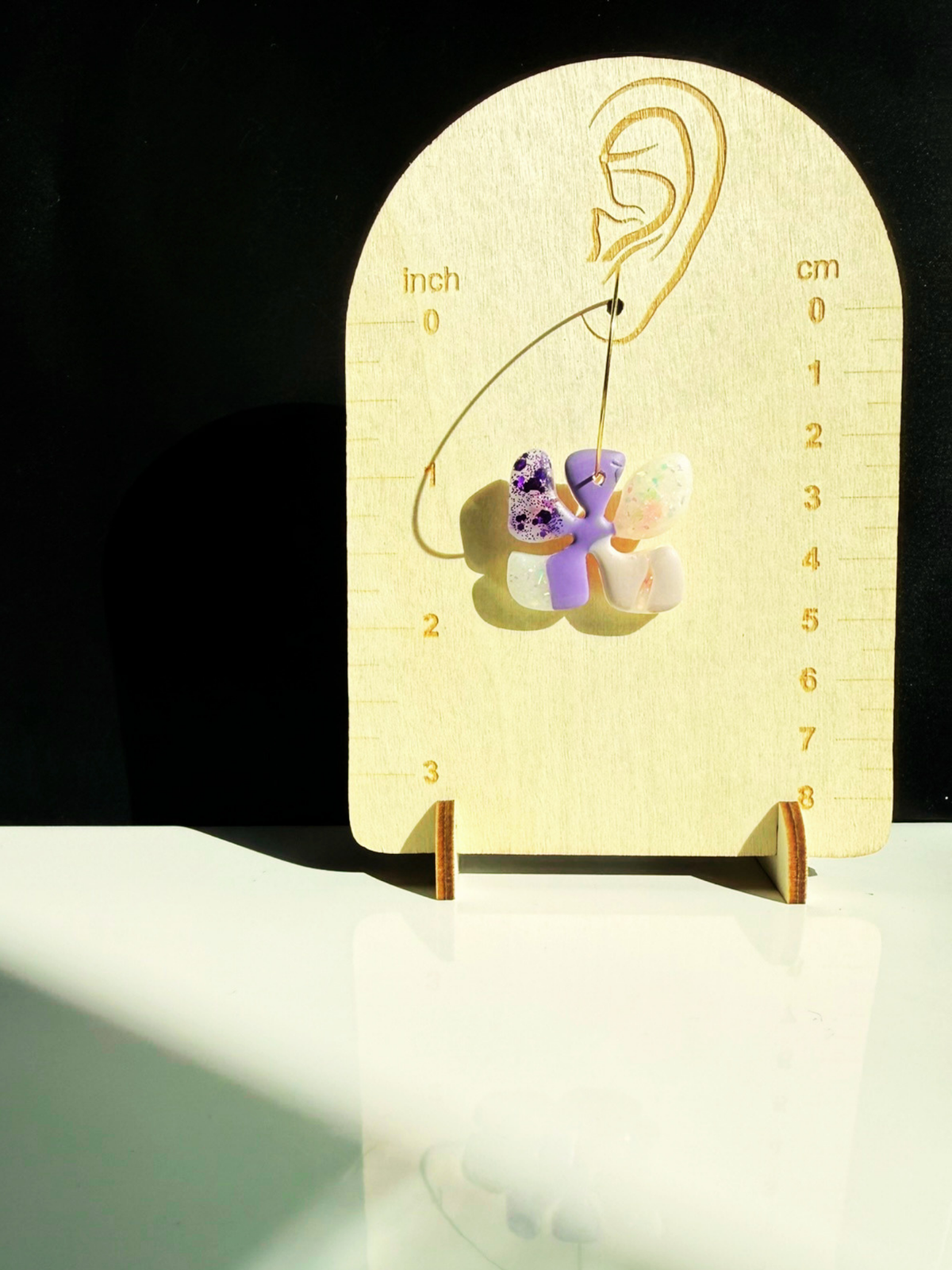 Frosted Flora Hoops