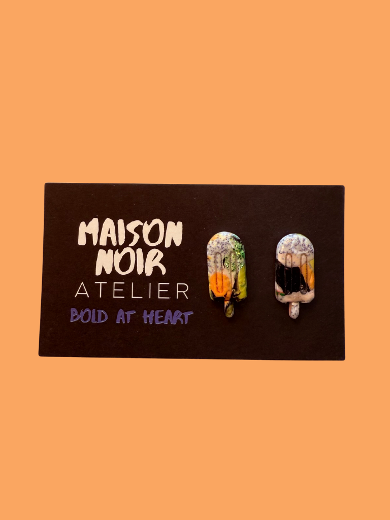 Sweet Surge - Marble Apricot Popsicle Studs