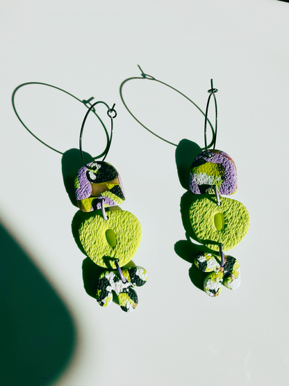 Electric Couture Hoops