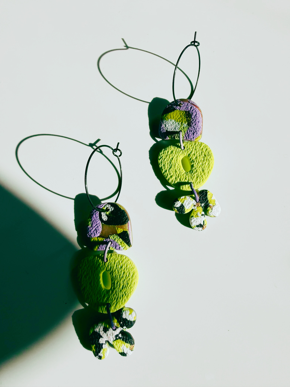 Electric Couture Hoops