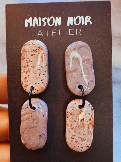 Blush & Granite Glow - Oval Drops