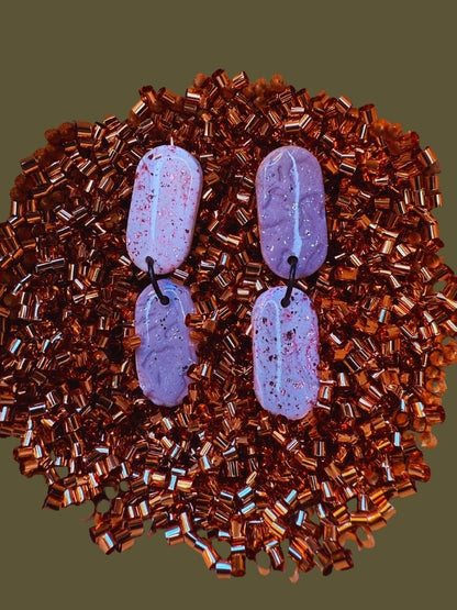 Blush & Granite Glow - Oval Drops