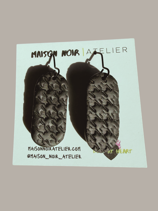 Houndstooth Edge Drops