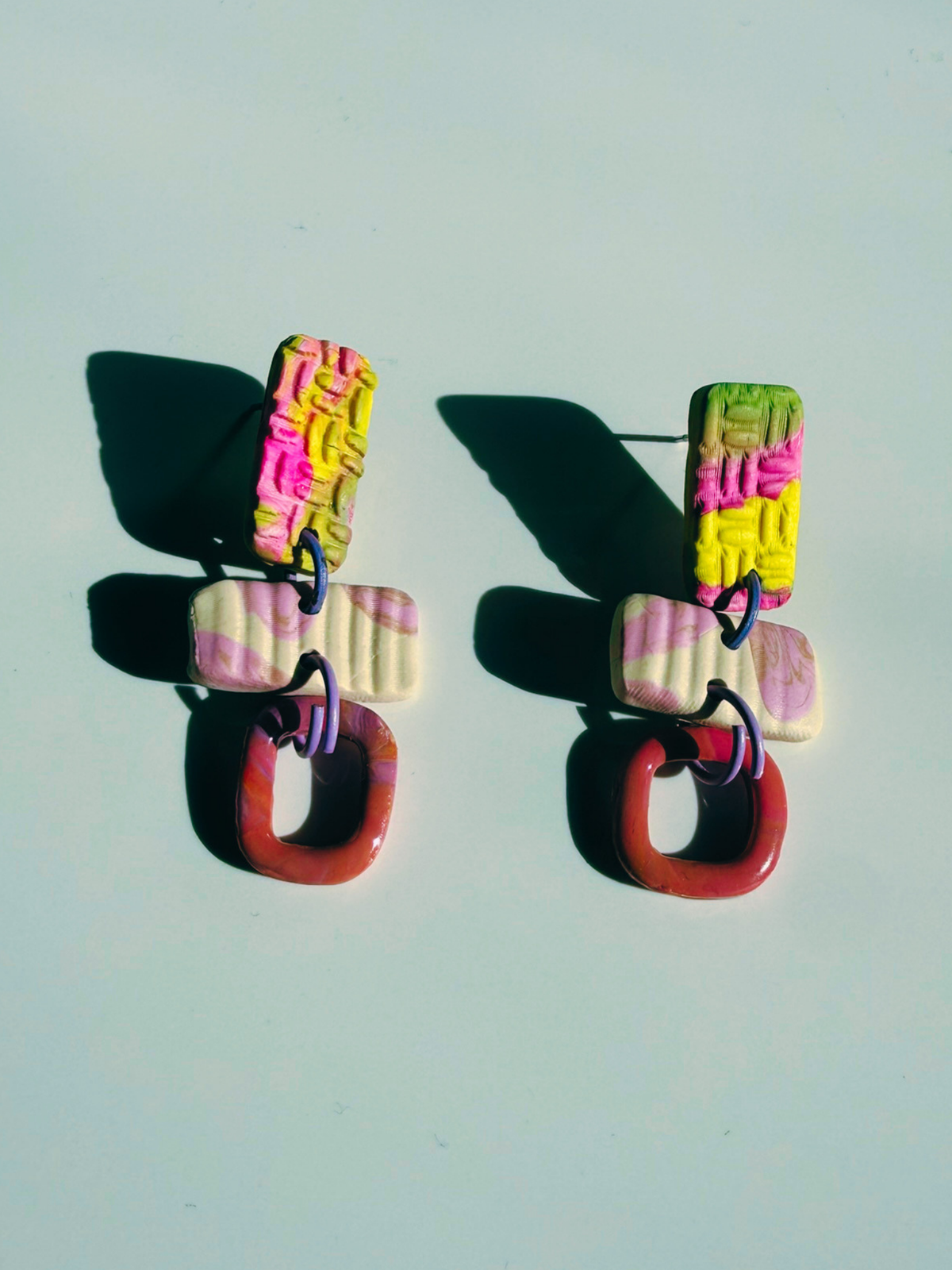 Neon Layer Cake Drops