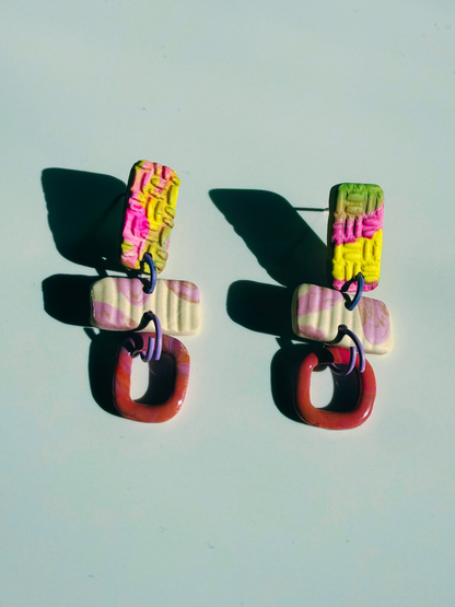 Neon Layer Cake Drops