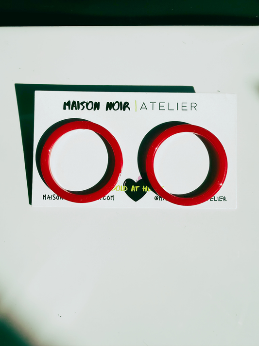 Code Red Arch Stud Hoops