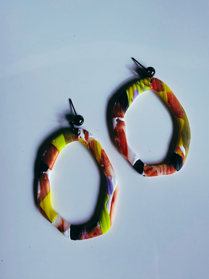 Voltage Vortex Organic Hoops