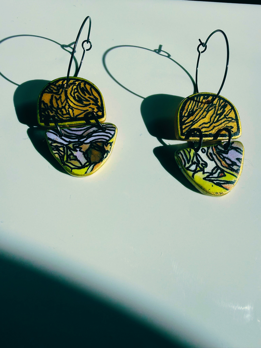 Spring Sketch Hoops
