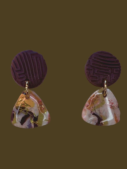Night Ember Glow Dangles