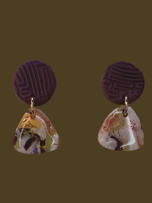Night Ember Glow Dangles