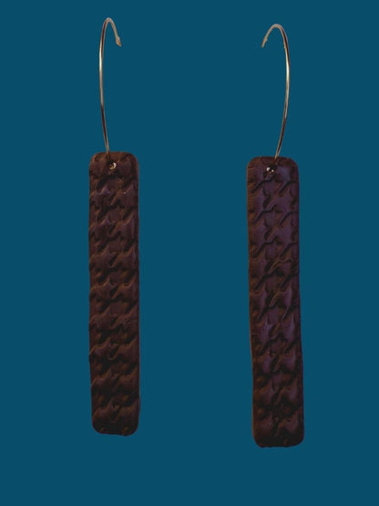 Houndstooth Edge Hoops