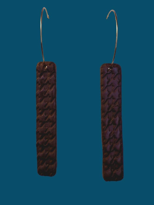 Houndstooth Edge Hoops