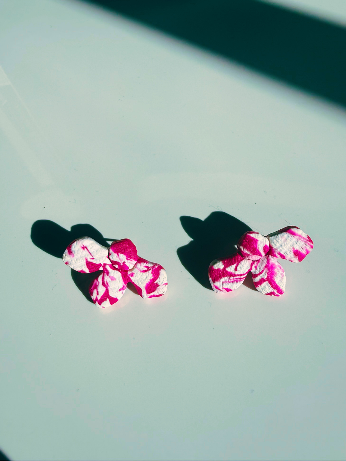 Raspberry Riot Petal Studs