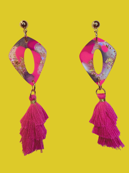 Rose Cascade Dangles