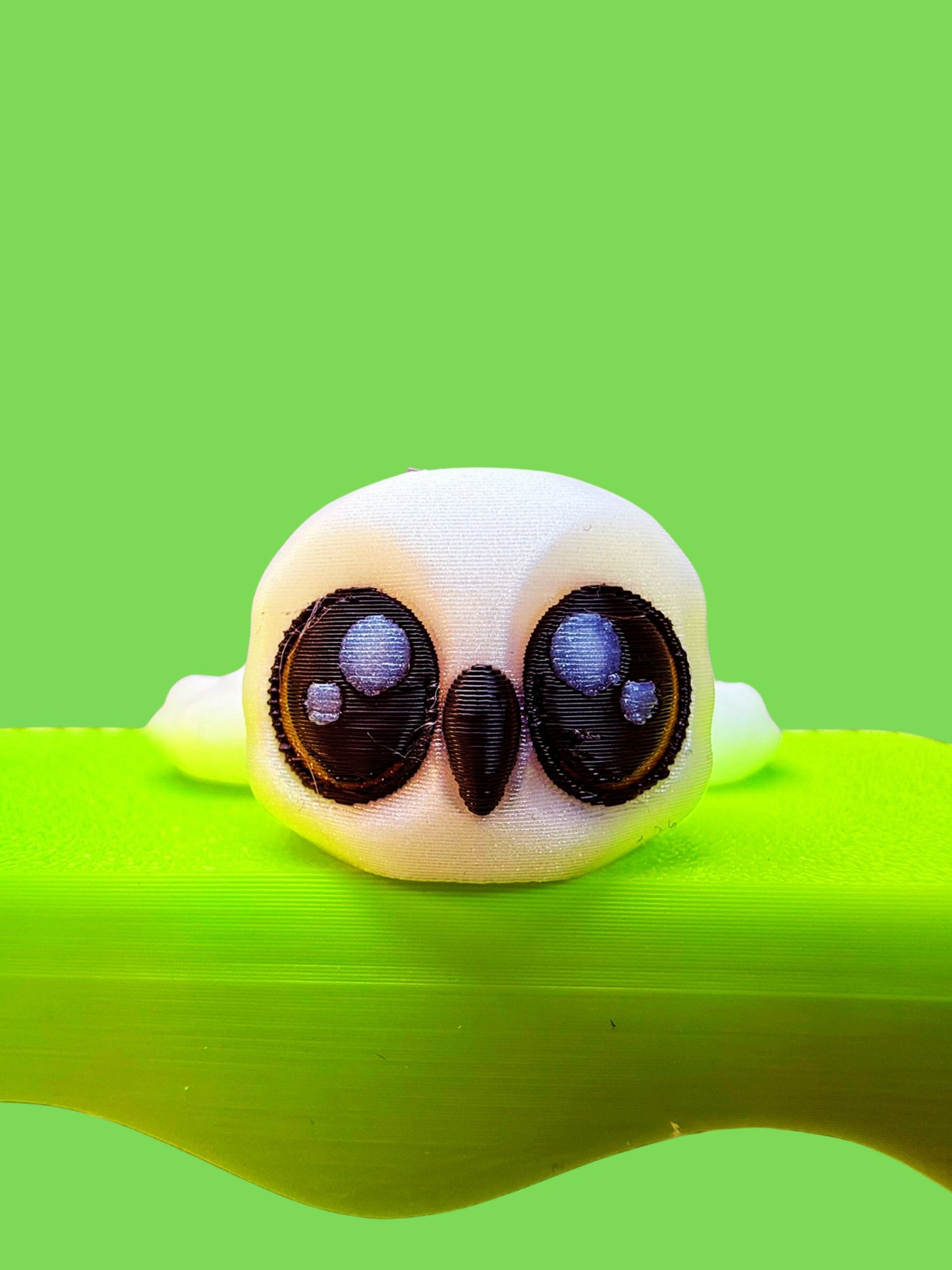 Snow Owl Companion No. 1: Celestial White