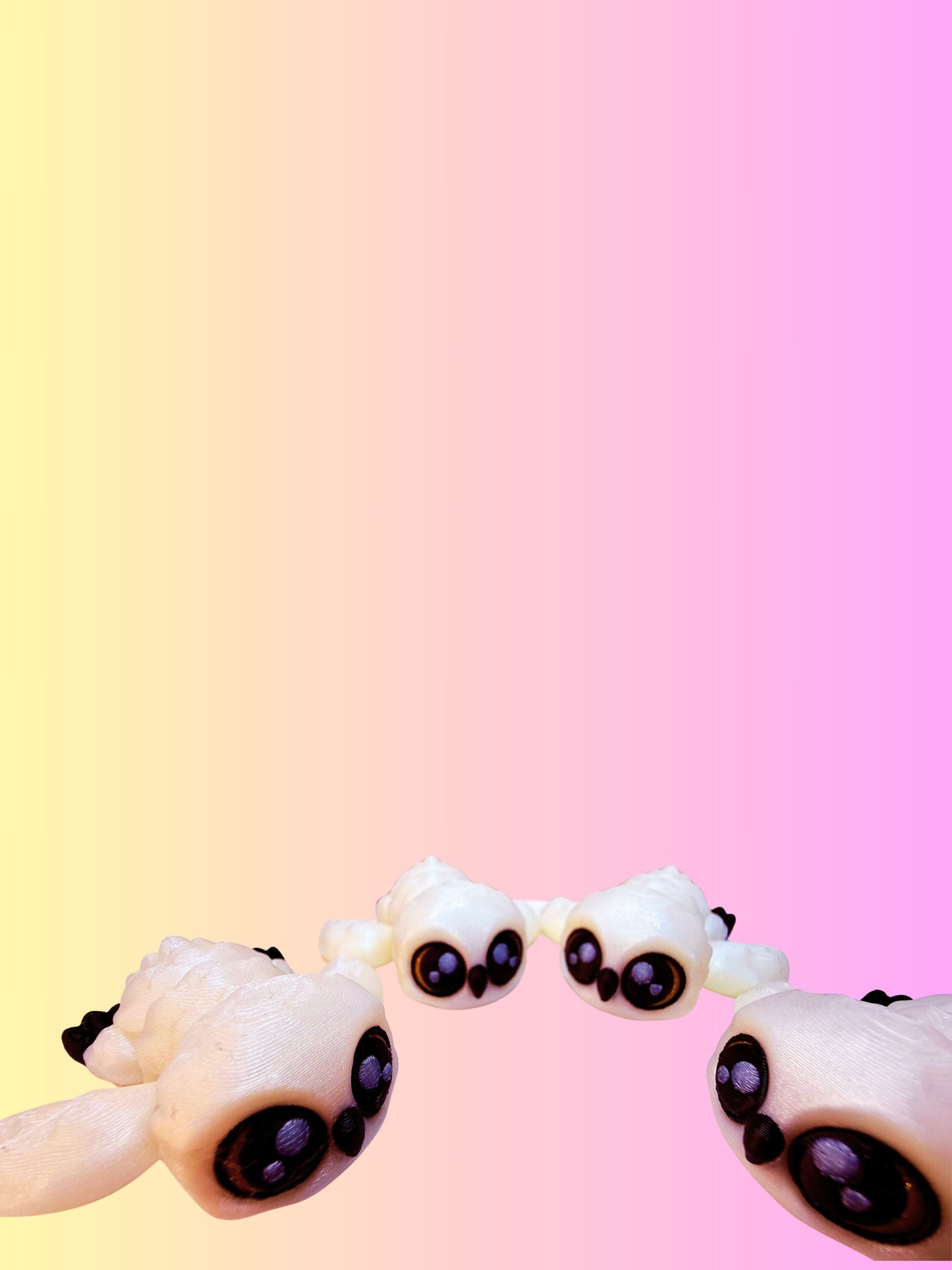 Snow Owl Companion No. 1: Celestial White