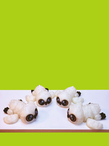 Snow Owl Companion No. 1: Celestial White