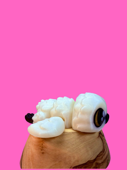 Snow Owl Companion No. 2: Celestial White - Full Moon Edition